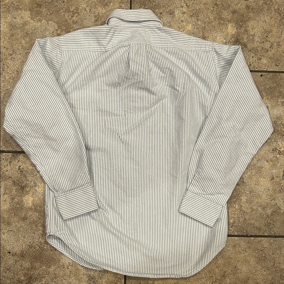 Boys Vintage Striped Button-Down Shirt - Picture 4 of 4